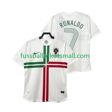 Fußballtrikots Portugal Cristiano Ronaldo 7 2012 Retro Kurzarm Auswärts-trikot kaufen